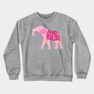 Pink Elephant Crewneck Sweatshirt